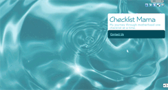 Desktop Screenshot of checklistmama.com